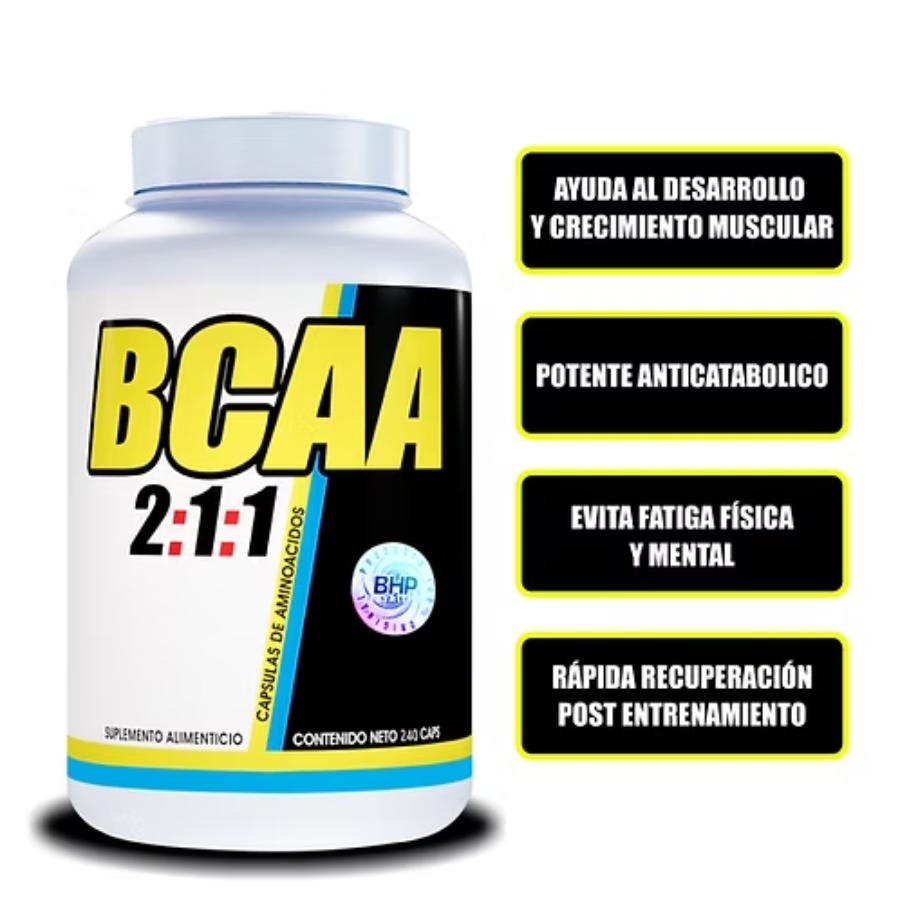 BCAA 2:1:1 240 CAPS